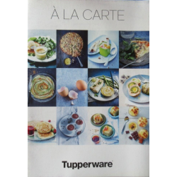 Livre recettes : A la carte